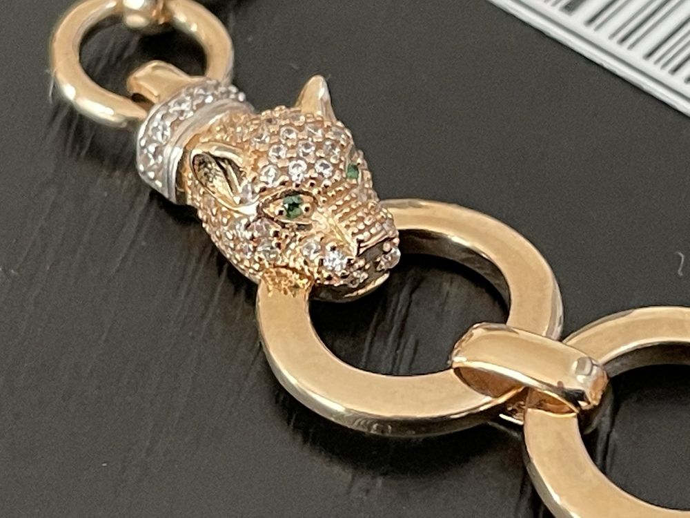 Золотой браслет Cartier 585 проба распродажа акция