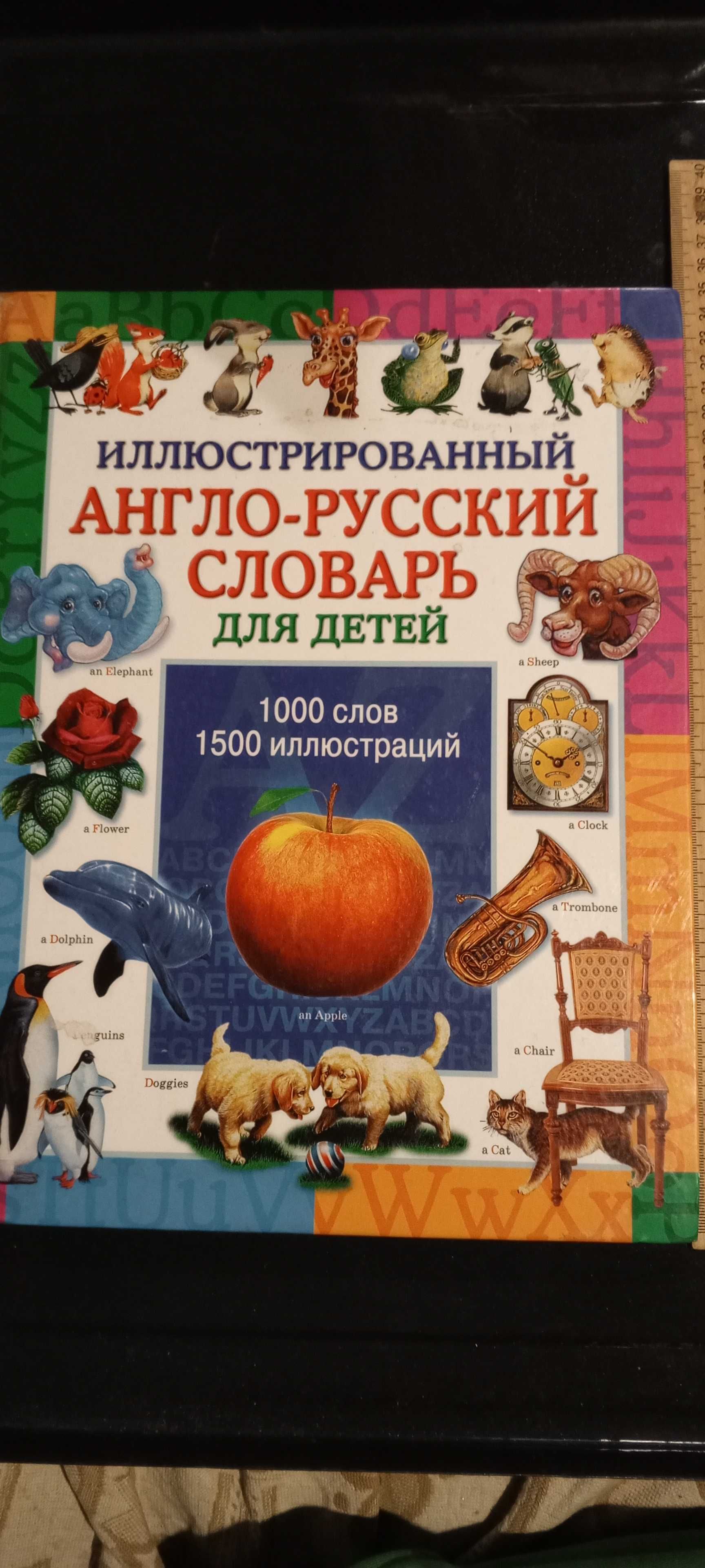 Иллюстрированный англо-русский словарь для детей.