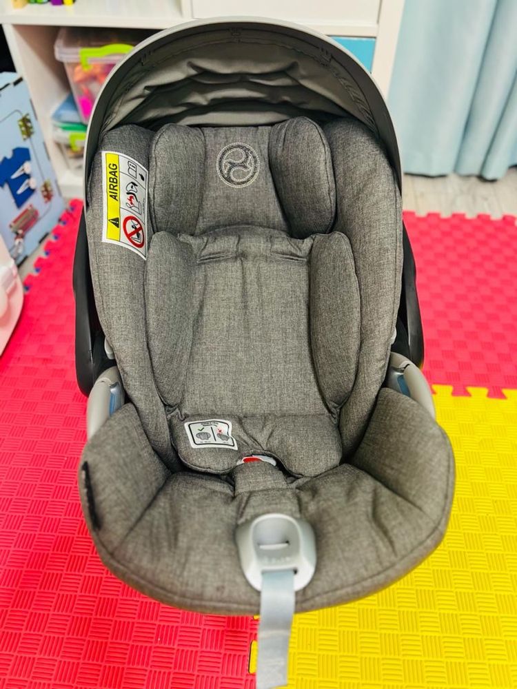 Дитяче автокрісло Cybex Cloud Z I-size soho grei