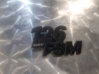 Emblemat 126p Mady by FSM do Fiata 126p