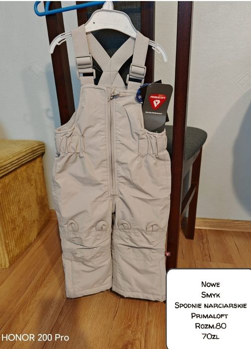 Spodnie narciarskie Primaloft