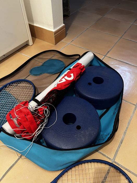 Conjunto Ténis Criança raquetes