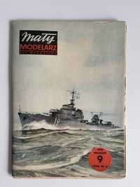 mały Modelarz 1985 nr 9 - Francuski niszczyciel "Le Terrible" - 9/85