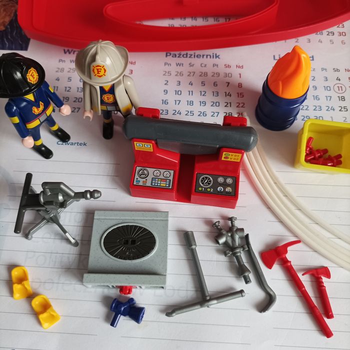 Playmobil straż pożarna w walizce