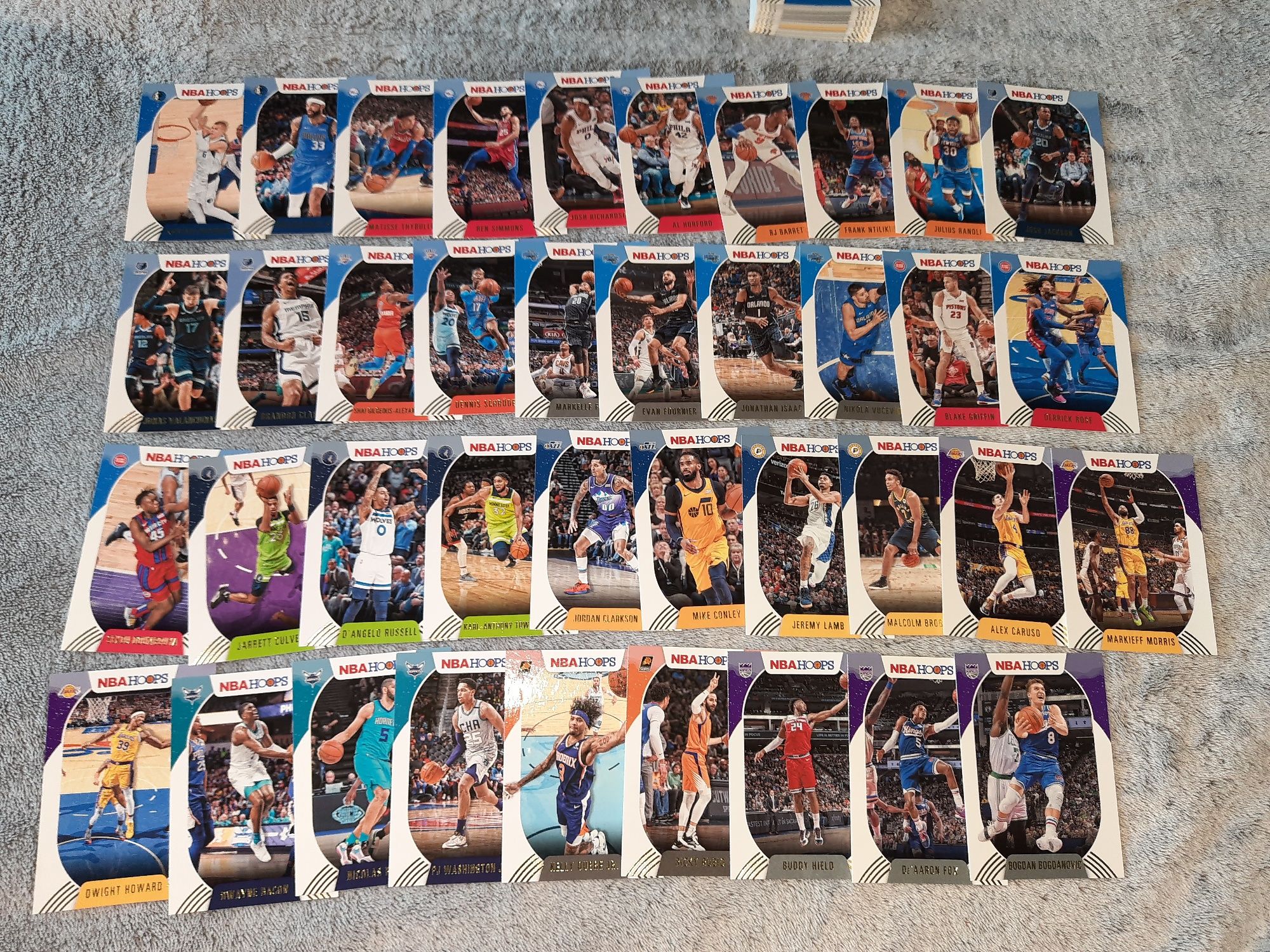 79 szt karty panini nba hoops winter