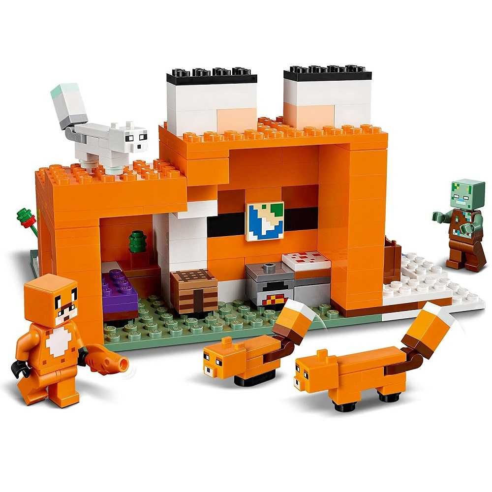Klocki Lego Minecraft 21178 Siedlisko lisów