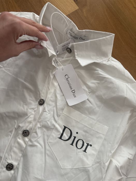 Koszula biała Dior uniwersalna