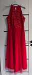 Czerwona elegancka sukienka maxi
