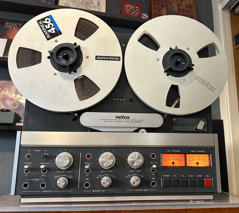 REVOX B77 MK II -  duas pistas - leitor/gravador de bobines