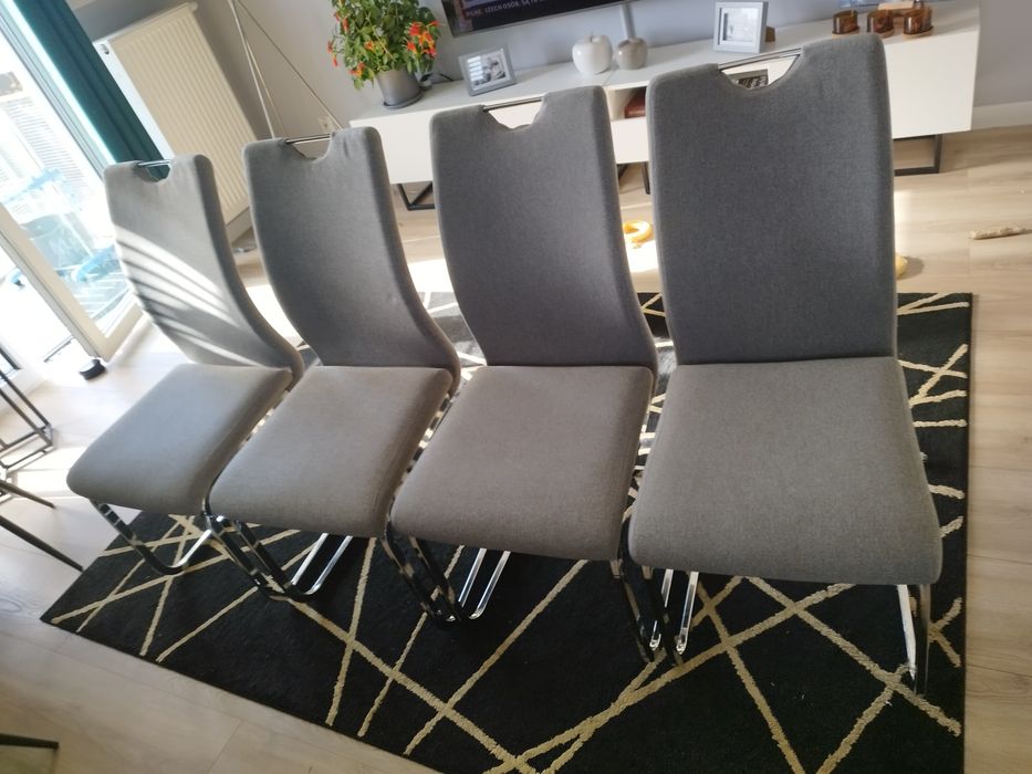 Fotele, krzesła, salonu, jadalnia komplet