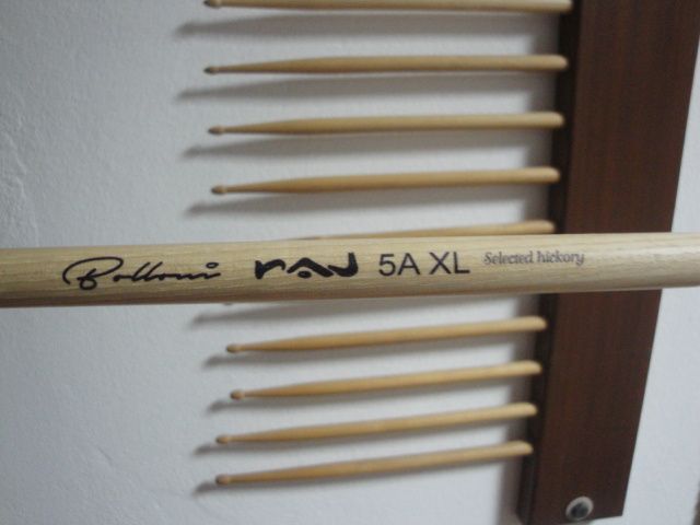 RAJ Baquetas para bateria / percussão / drumsticks.