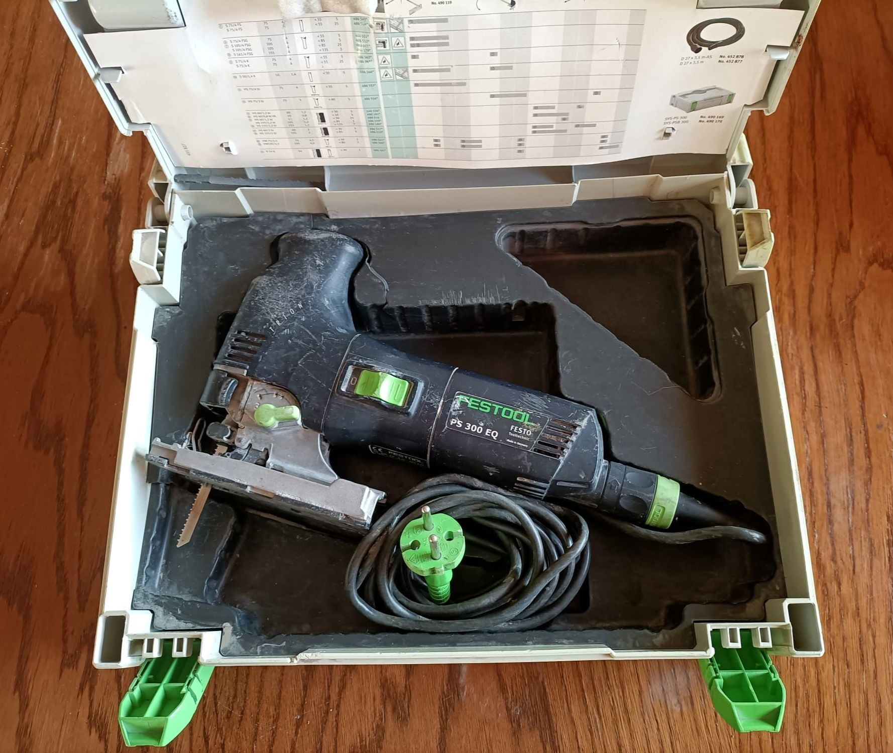 Wyrzynarka FESTOOL PS 300 EQ