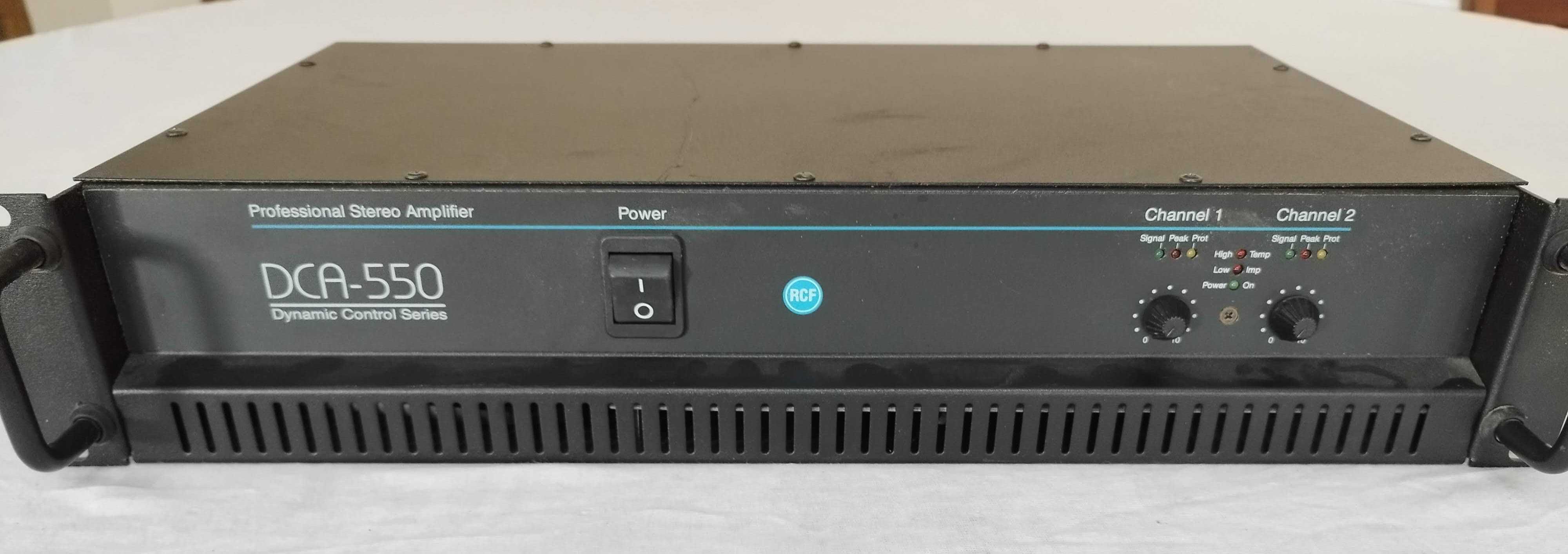 3 amplificadores profissionais HC DCA-550