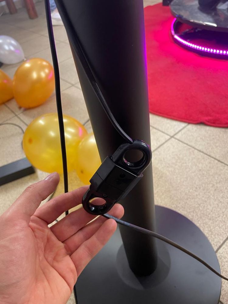 Słupki LED, komplet słupki + lampy, oświetlenie Fotobudka 360, WROCŁAW