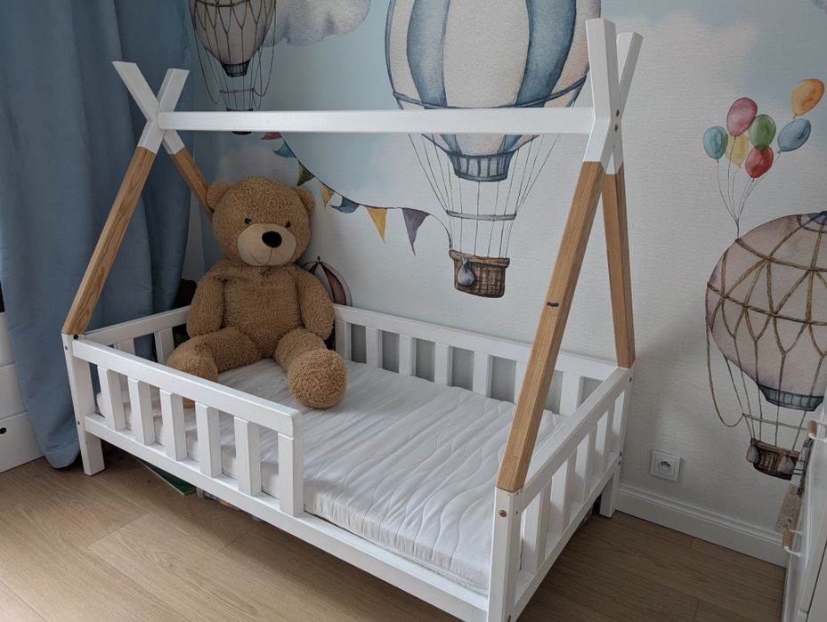 Łóżeczko Tipi 160 x 80 + materac