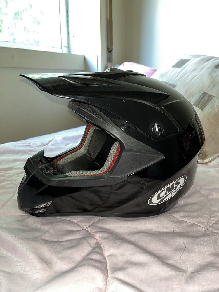 Capacete mota CMS - tamanho S