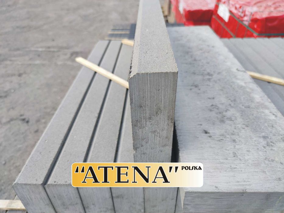 OBRZEŻE 6cm , krawężnik, kostka brukowa, palisada SZARY, GRAFIT, BRĄZ