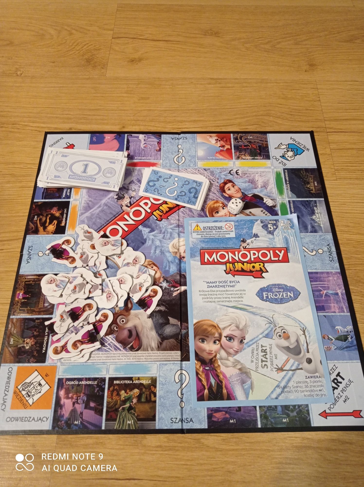 Gra planszowa Monopoly Junior Disney Frozen