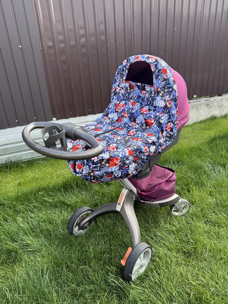 Коляска Stokke 3/1зимний  летний текстиль аксесуары