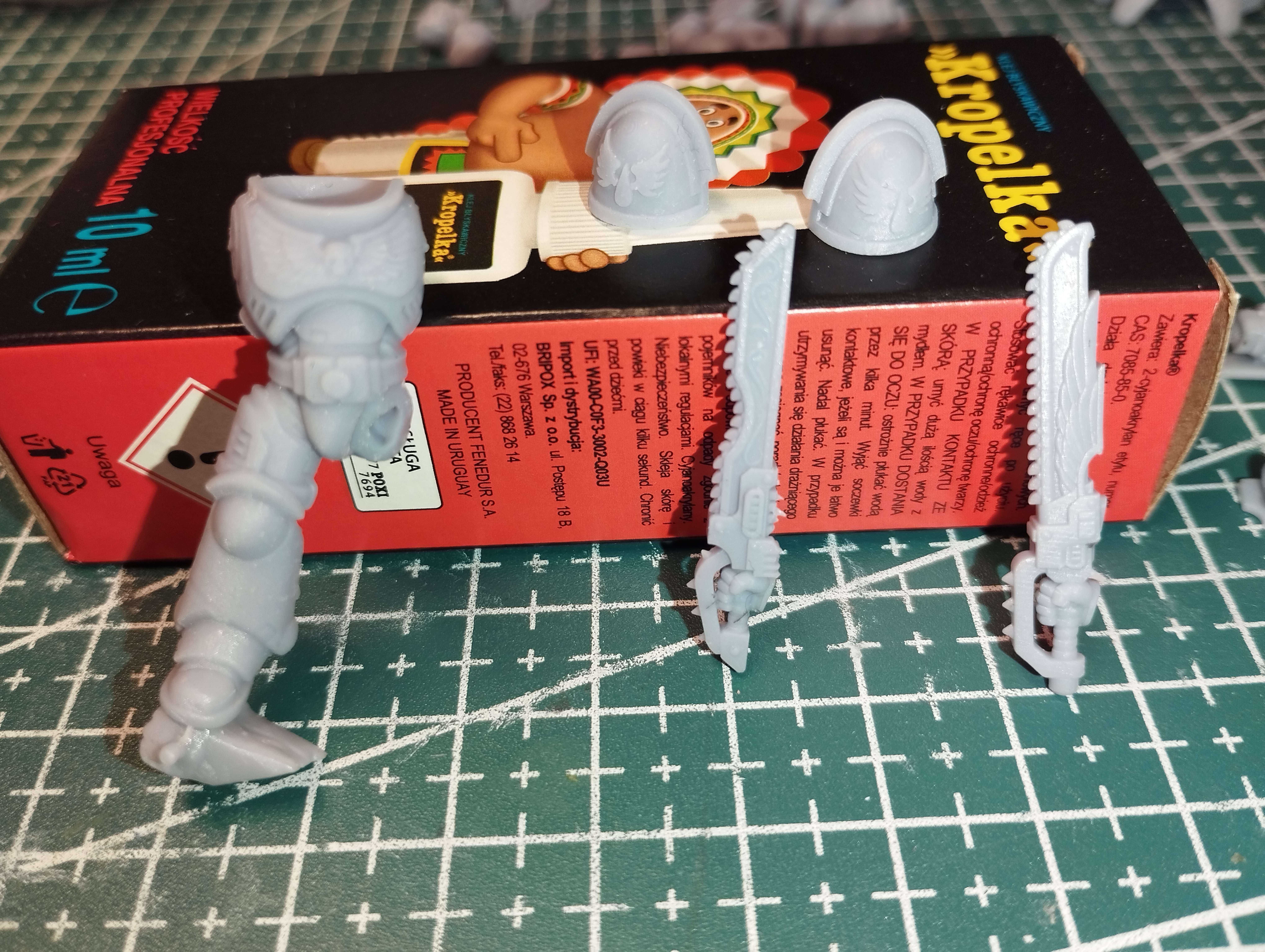 Figurki i bitsy do Warhammera oraz innych gier bitewnych - Druk 3d