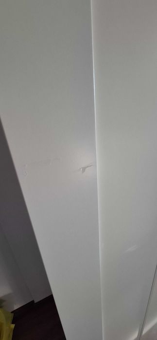 BRIMNES - biała szafa IKEA, 3 drzwi w tym 1 z lustrem