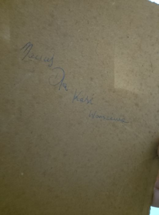 Stary Obrazek Matka Boska Powstanie Warszawskie