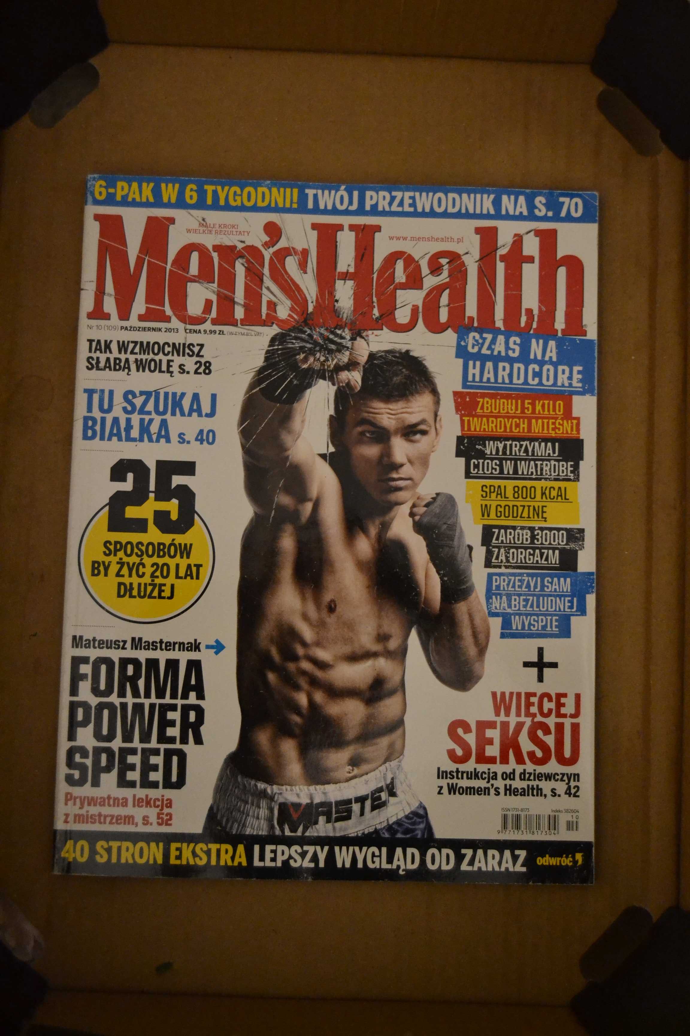 Men's Health magazyn dla panów  nr archiwalny 10 październik 2013