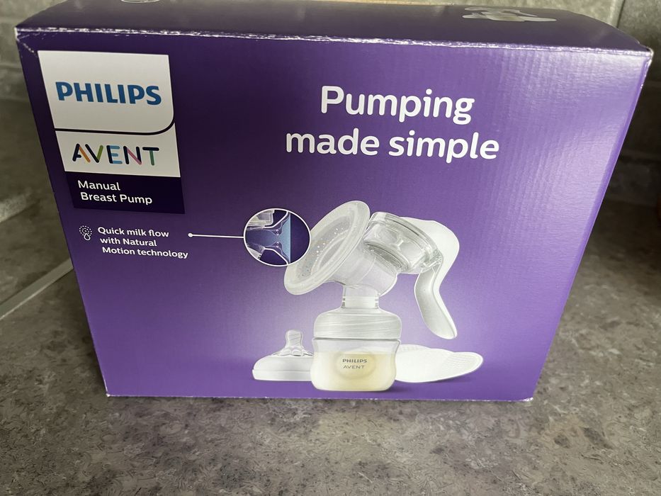 Молоковідсмоктувач та прокладки в бюстгалтер для годування