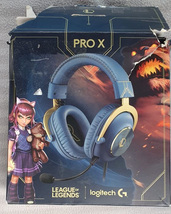 Logitech G Pro X Słuchawki Gamingowe League of Legends