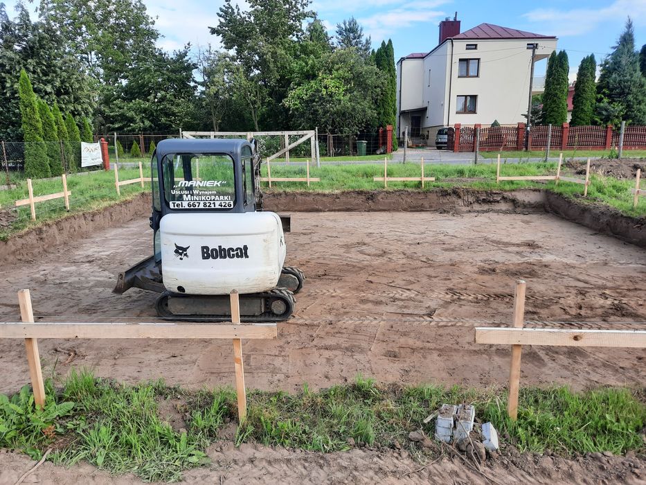 Usługi minikoparką, wozidlo, wywrotka, ziemia