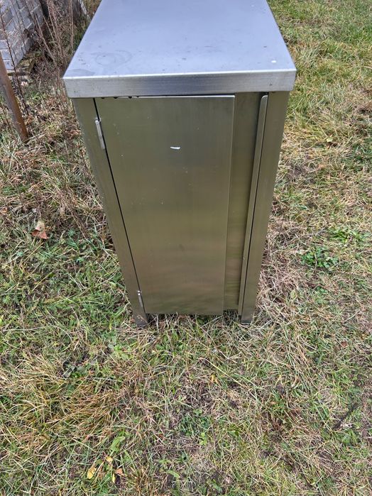 Szafka gastronomiczna ze stali nierdzewnej