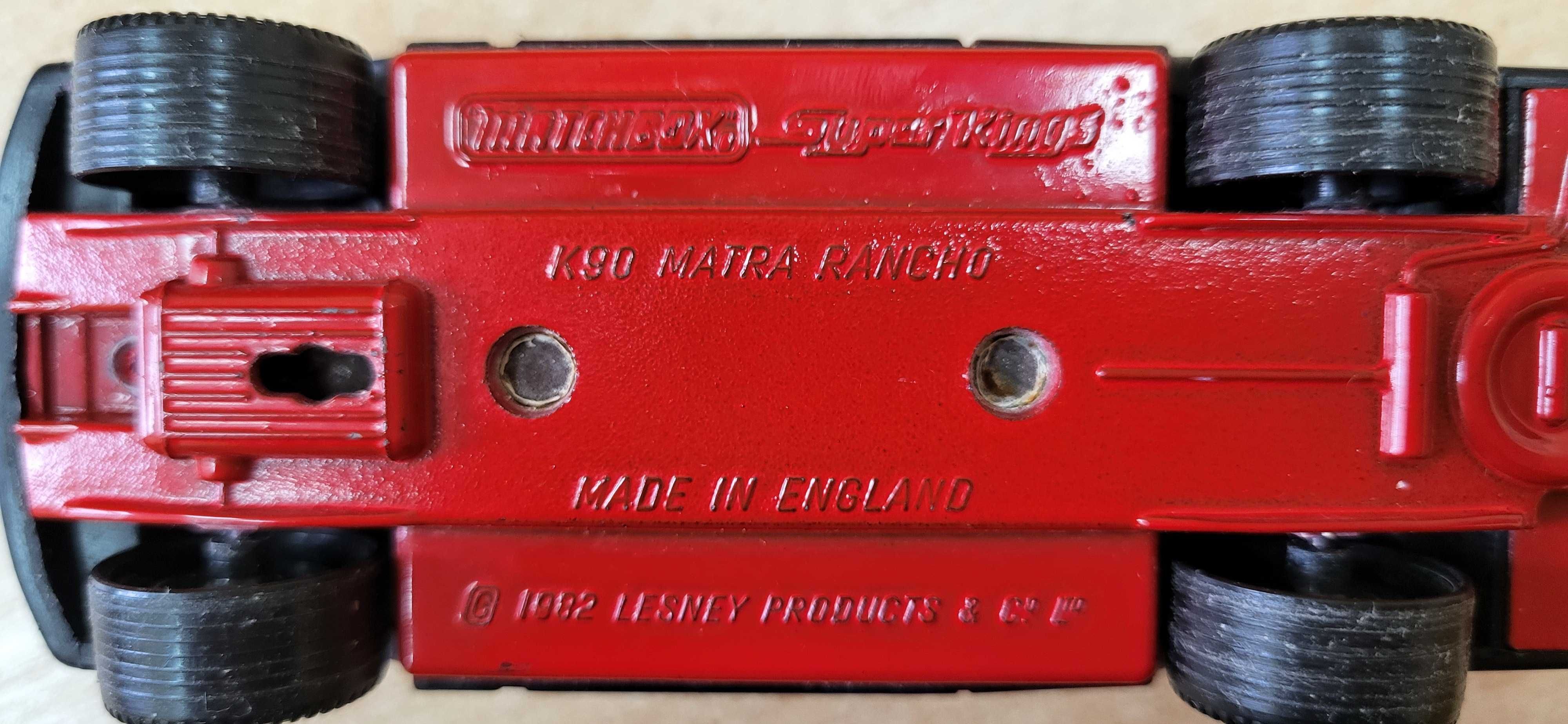 Модель машинки Matchbox