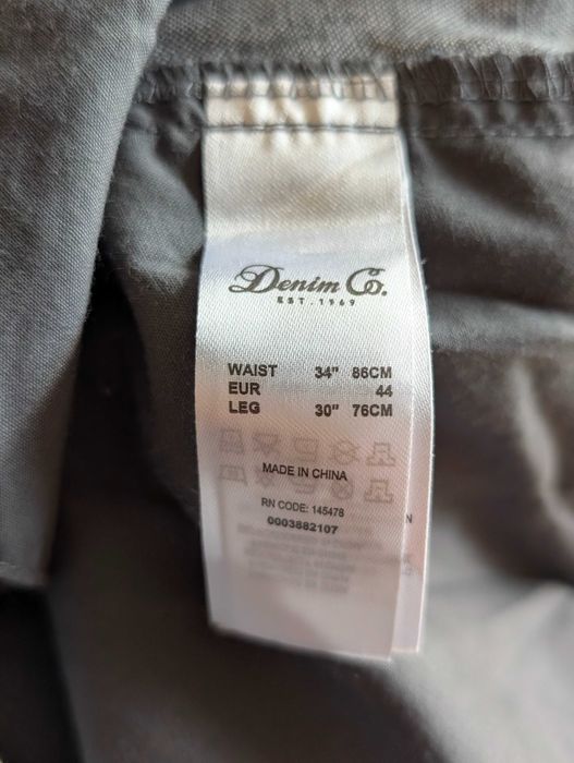 Spodnie lniane męskie