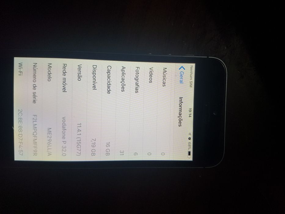 Iphone 5S 16Gb