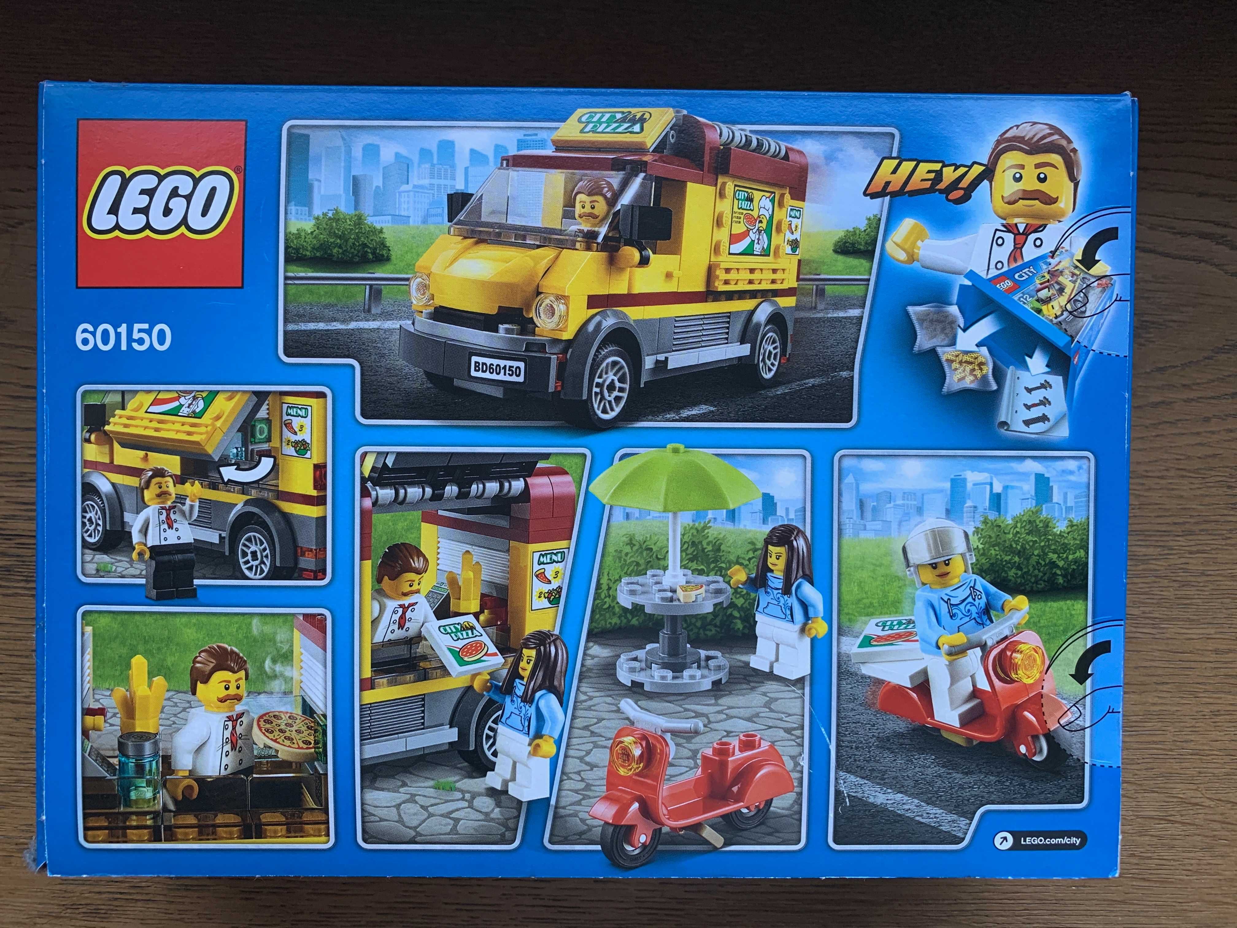 LEGO City 60150 Foodtruck z pizzą NOWE Warszawa