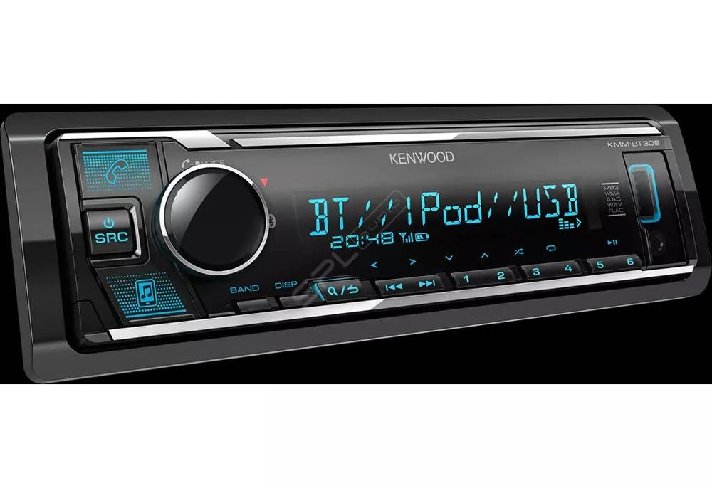 Магнитола Кенвуд процессорная с блютузом 309Kenwood kmm-bt309