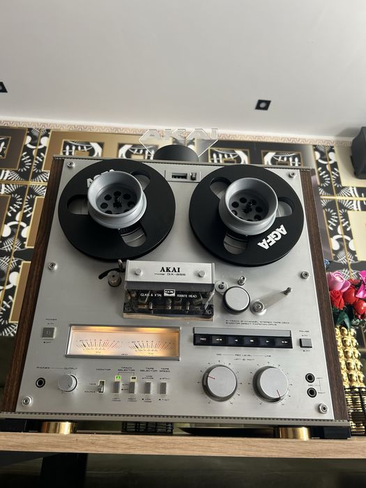 Magnetofon Szpulowy Akai GX-255 Szpule*Naby*Serwis/Piekny/Lapka Akai!