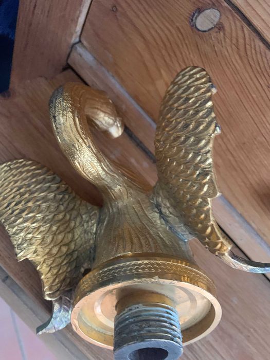 torneira bronze de parede