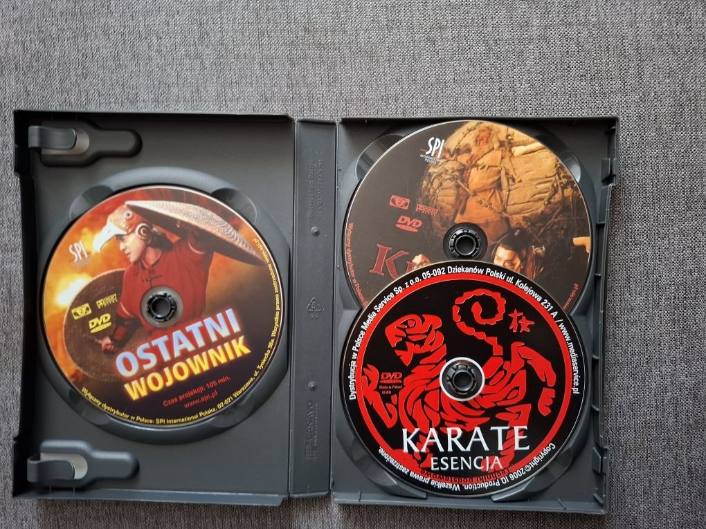 Jet Li- Zestaw-3 Dvd- Lektor-Kult Zła,Ostatni Wojownik, Karate Esencja