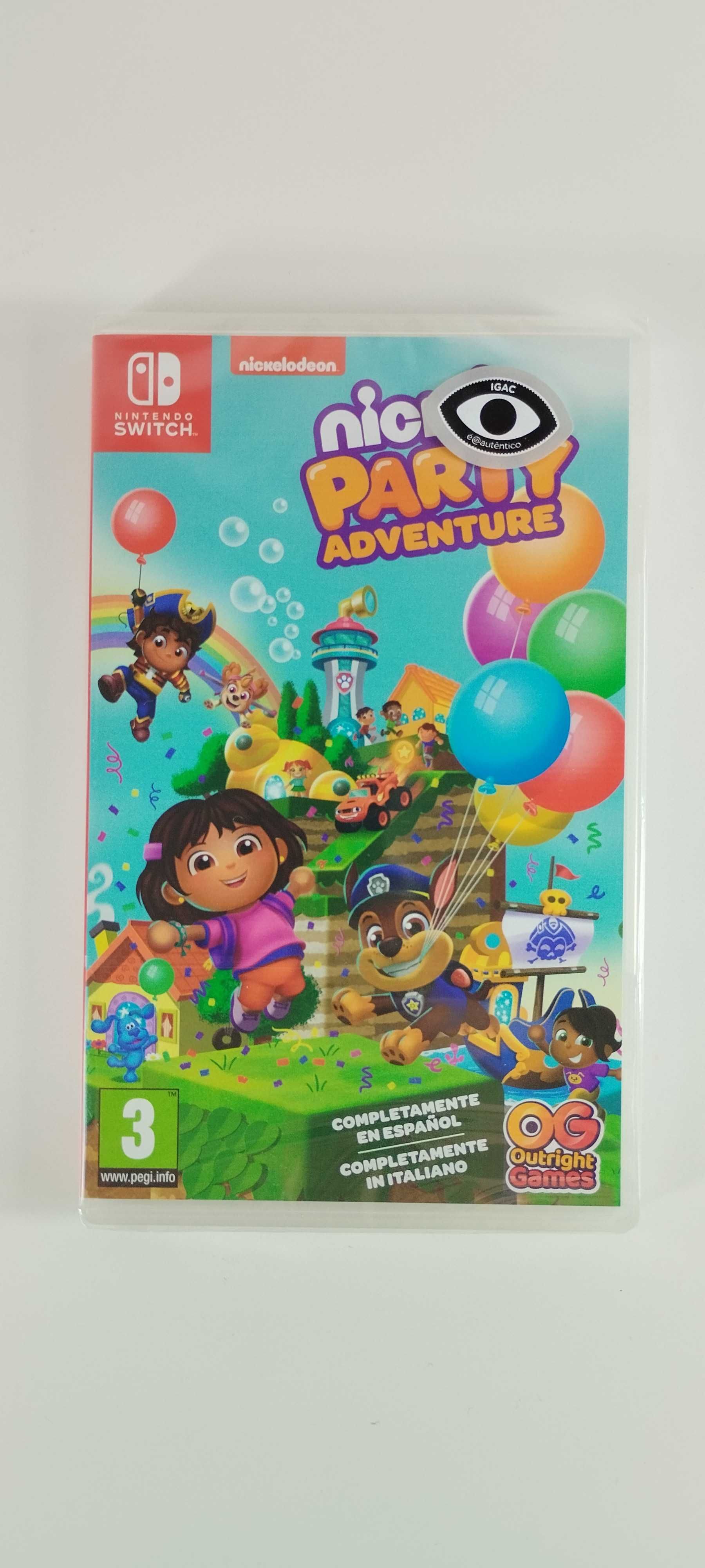 Nick Jr Party Adventure - Nintendo Switch - Selado