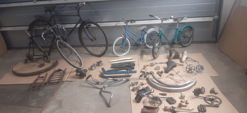 Stare rowery  części