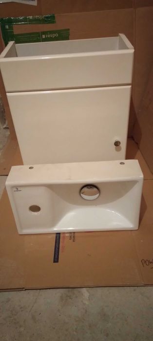 Umywalka HYBNER z szafką