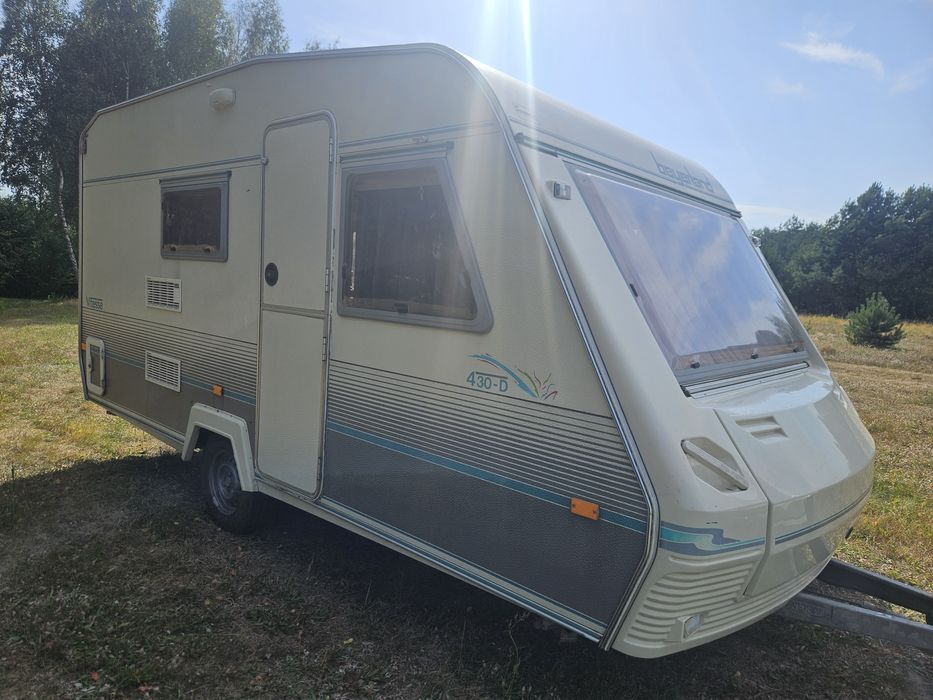 Przyczepa kempingowa Beyerland 430  przedsionek dostawka 1050Dmc