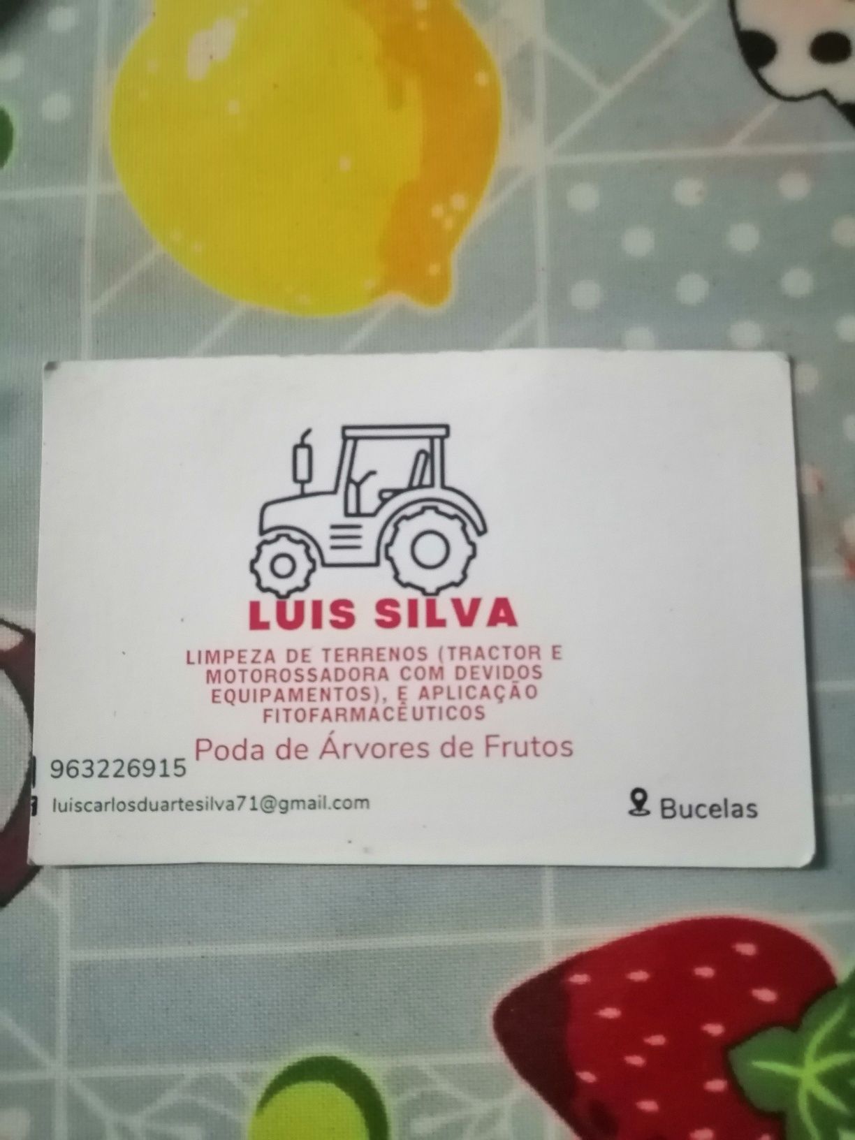 Prestação de serviços agrícolas
