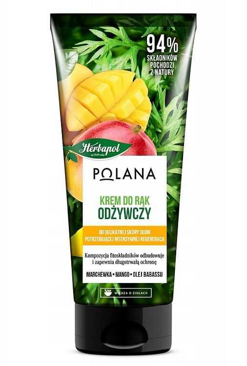 Polana Krem do rąk Odżywczy Marchew Mango Olej babassu 50 ml Wyprzedaż