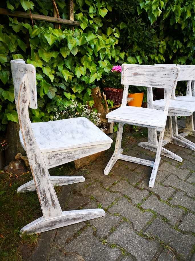 krzesło zestaw vintage dekoracja lata 60 retro ogród wiosna lato taras