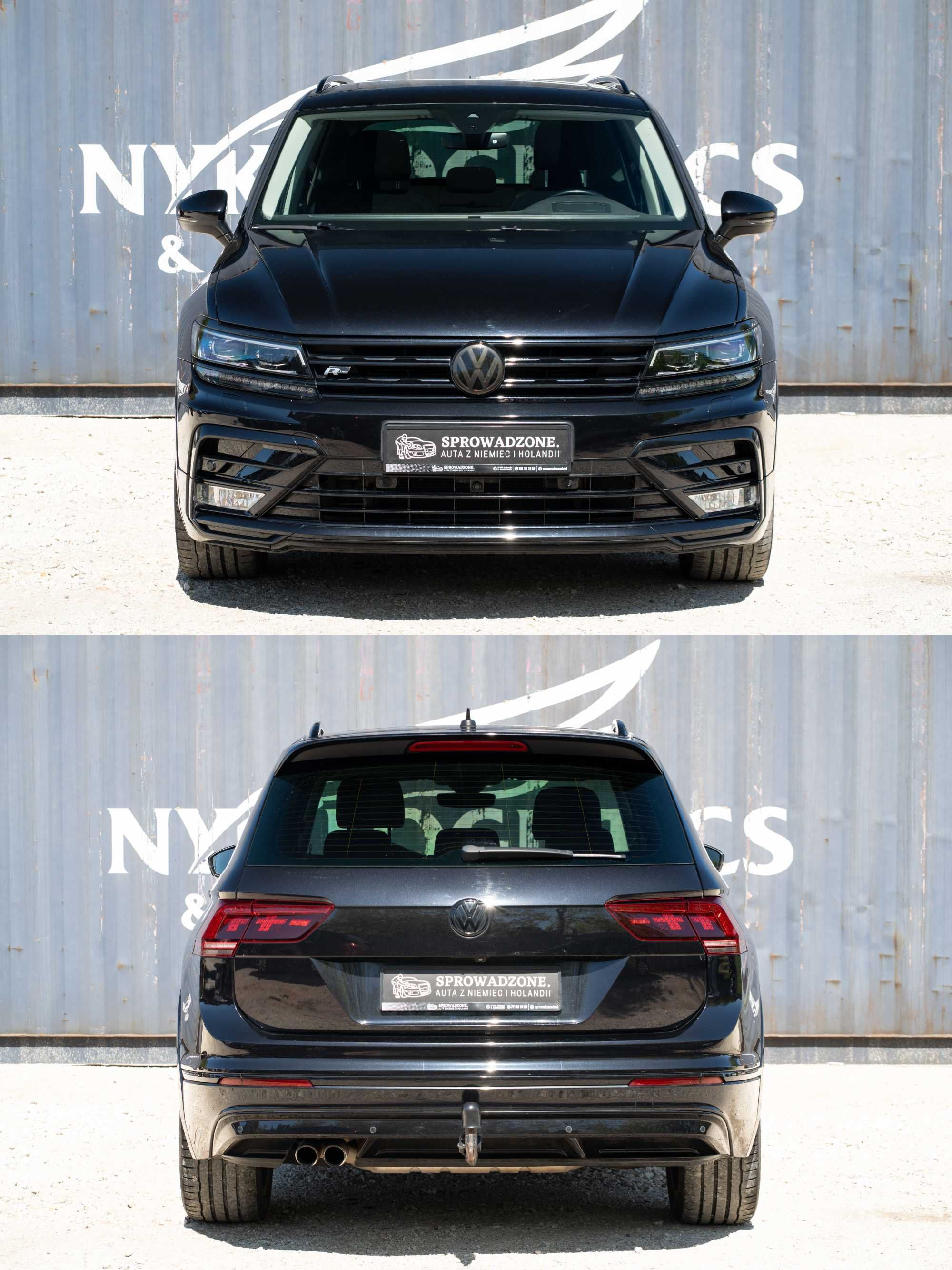 VW TIGUAN R-LINE 2.0TSI 180KM DSG * 4motion * panorama * kamery * hak