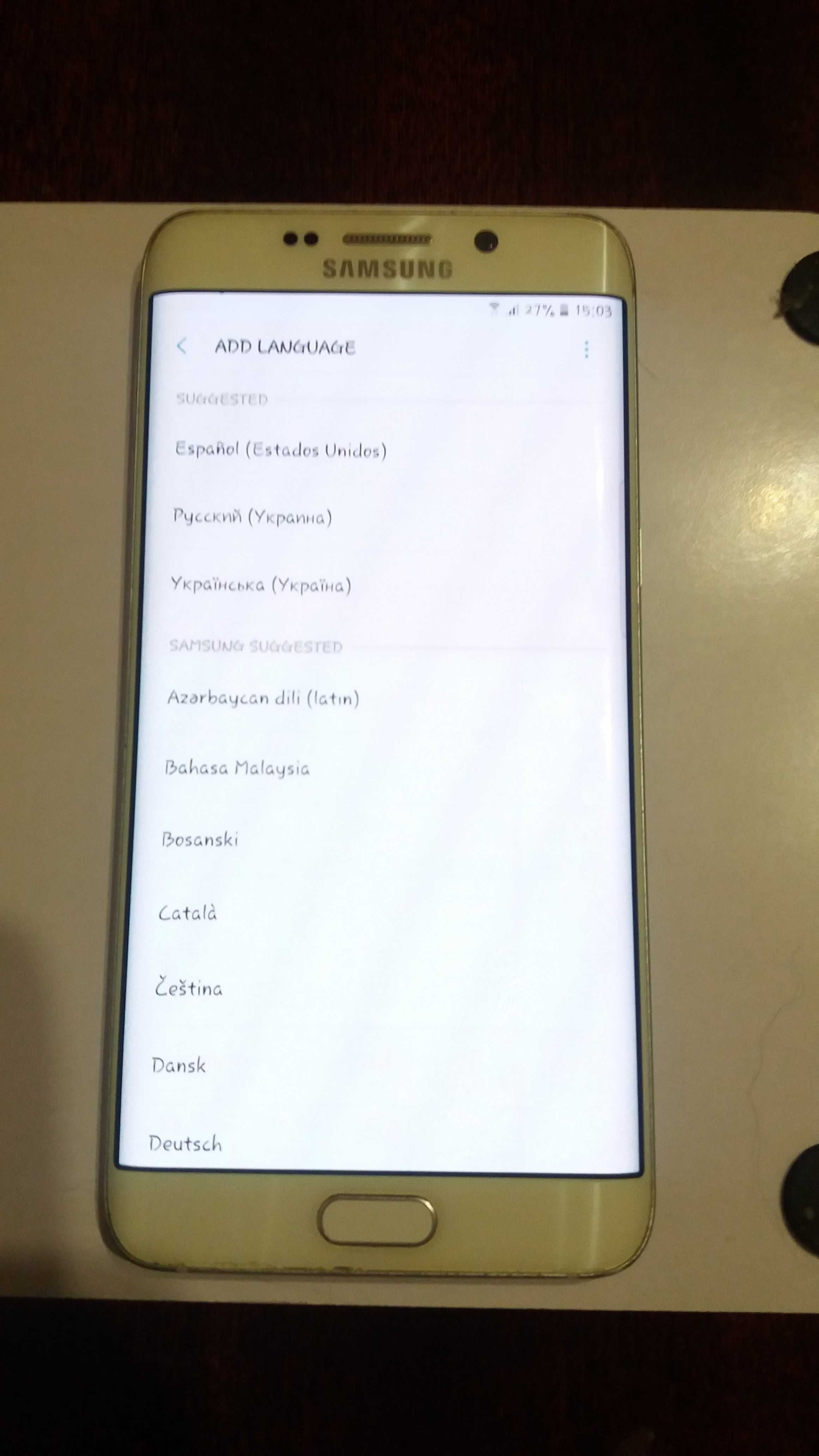 Samsung S6 Edge Plus Pearl White(Очень Редкий Цвет)