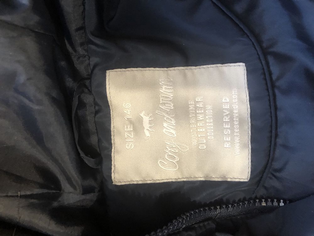 Пальто для девочки зима Reserved 146