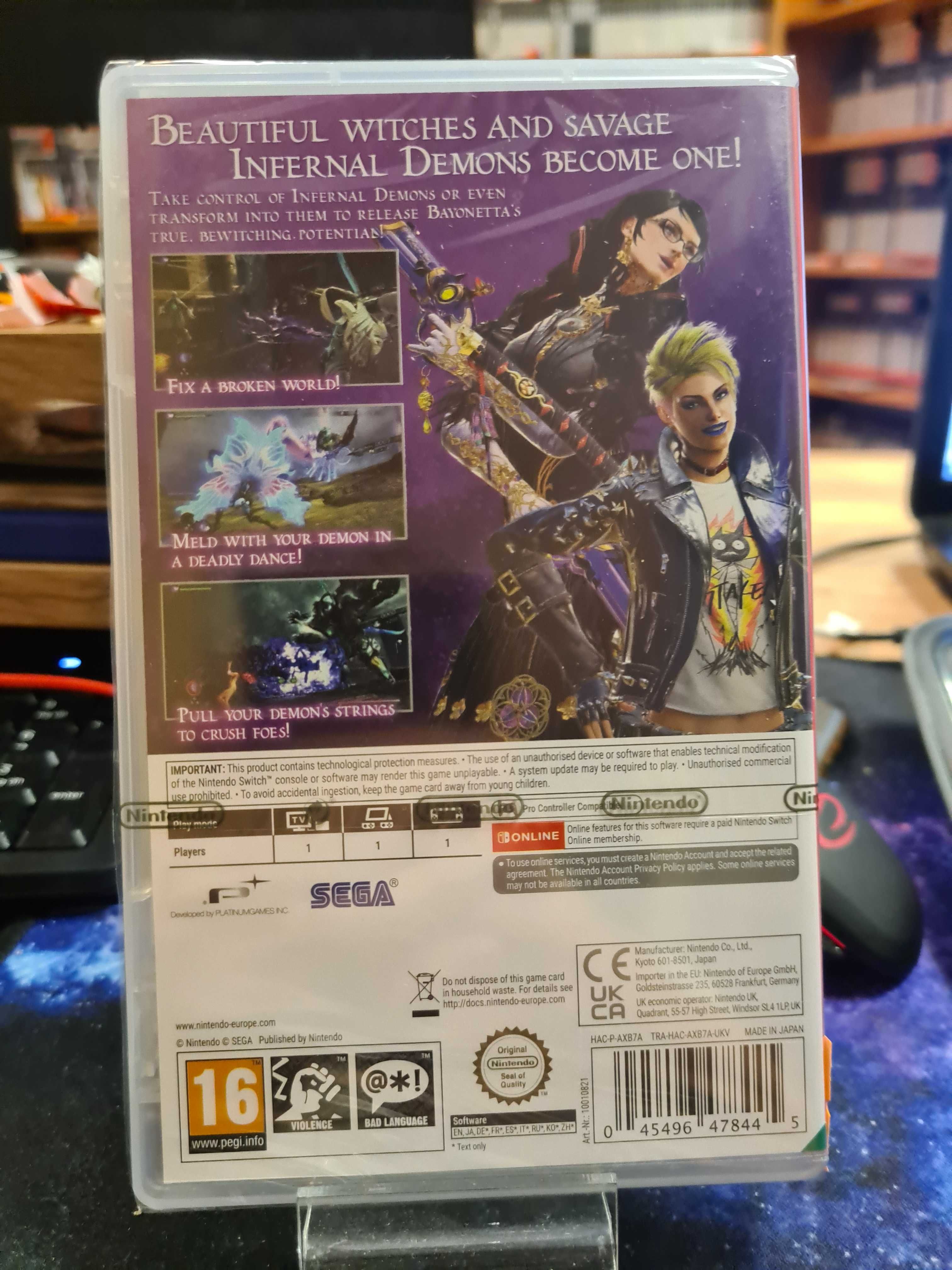 Bayonetta 3 Switch, Sklep Wysyłka Wymiana